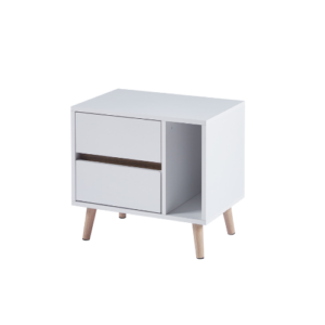 Velador Nordic Elegance Blanco