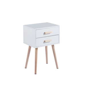 Velador Eames Doble Blanco