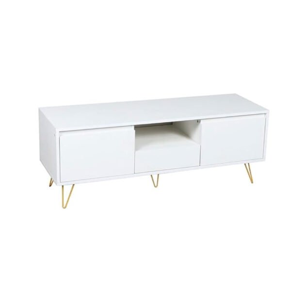 Rack de TV o Buffet con Cajones Simply White - Imagen 2